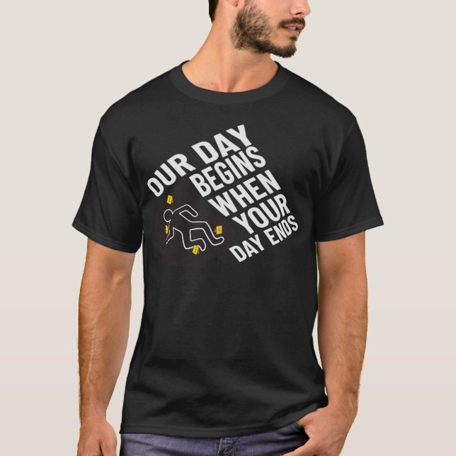 S2 Forensic Science Scientist Forensics  (132) T-Shirt (Front)