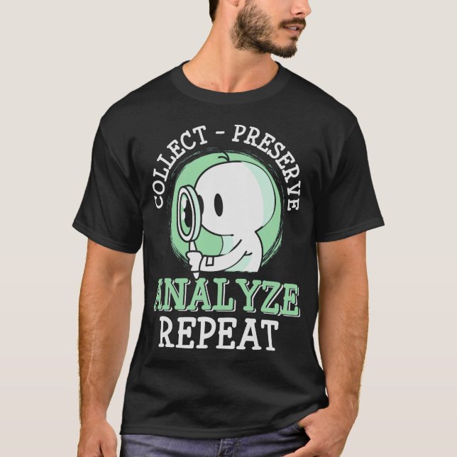 S2 Forensic Science Scientist Forensics  (152) T-Shirt (Front)