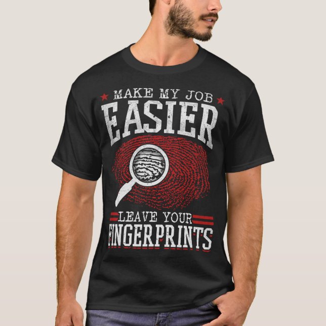 S2 Forensic Science Scientist Forensics  (160) T-Shirt (Front)