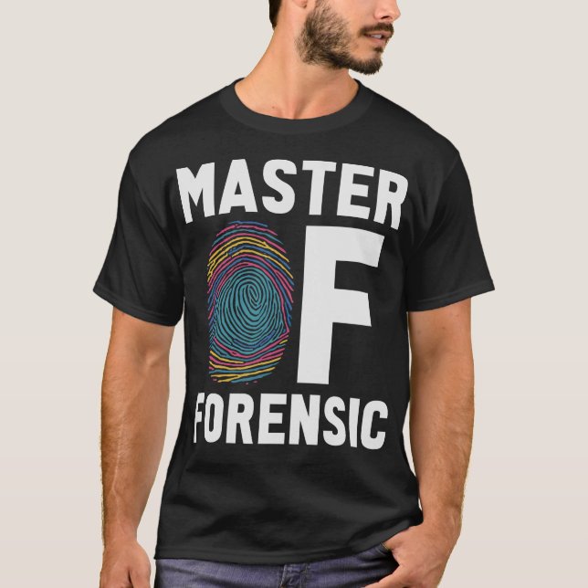 S2 Forensic Science Scientist Forensics  (178) T-Shirt (Front)