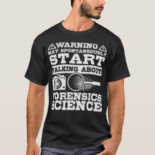 S2 Forensic Science Scientist Forensics  (98) T-Shirt