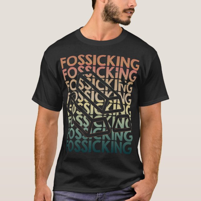 S2 Fossicking Fossick (3) T-Shirt (Front)