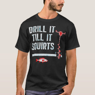 S2 Ice Fishing Ice Fisher Ice Fisherman (1) T-Shirt