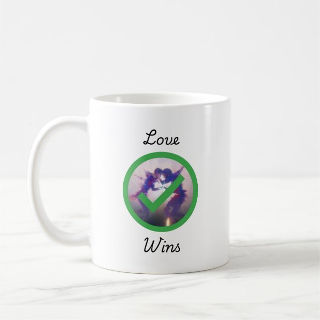S2 Jayvik Love Wins Coffee Mug (Left)