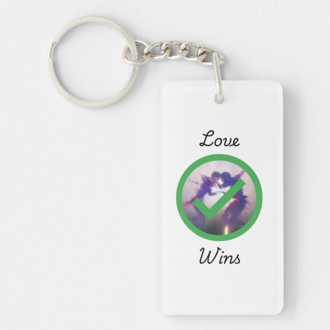 S2 Jayvik Love Wins Key Ring (Front)