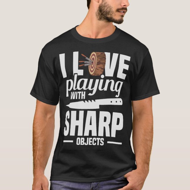 S2 Knife Throwing Knives (87) T-Shirt (Front)
