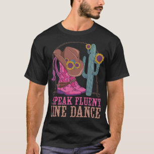 S2 Line Dancing Line Dance Line Dancer (92) T-Shirt