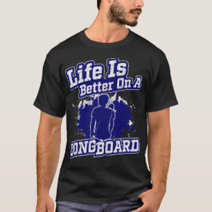 S2 Longboarding Longboard Longboarder (21) T-Shirt