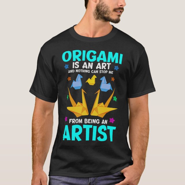 S2 Origami (92) T-Shirt (Front)