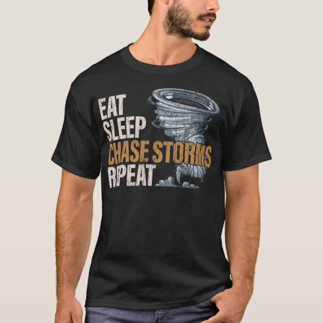 S2 Storm Chasing Chaser Stormchasing (211) T-Shirt (Front)