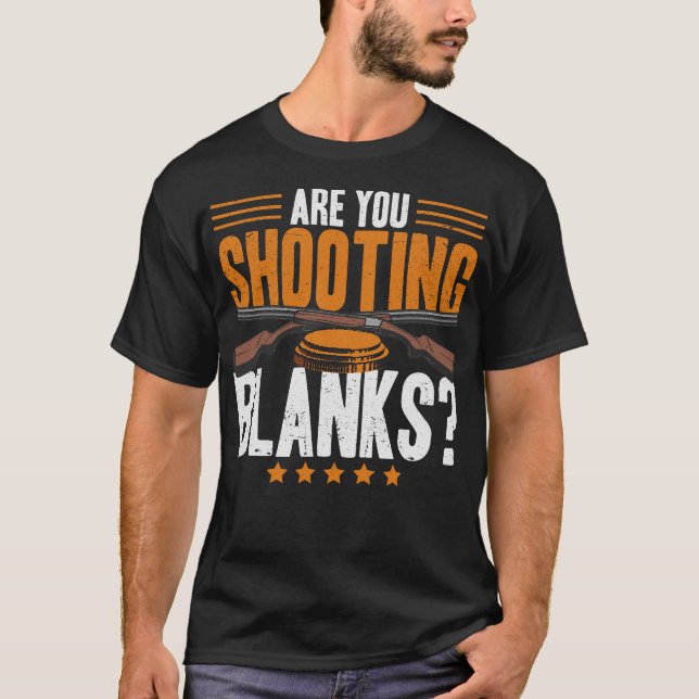 S2 Trapshooting Trap Shooting Clay Target (18) T-Shirt (Front)