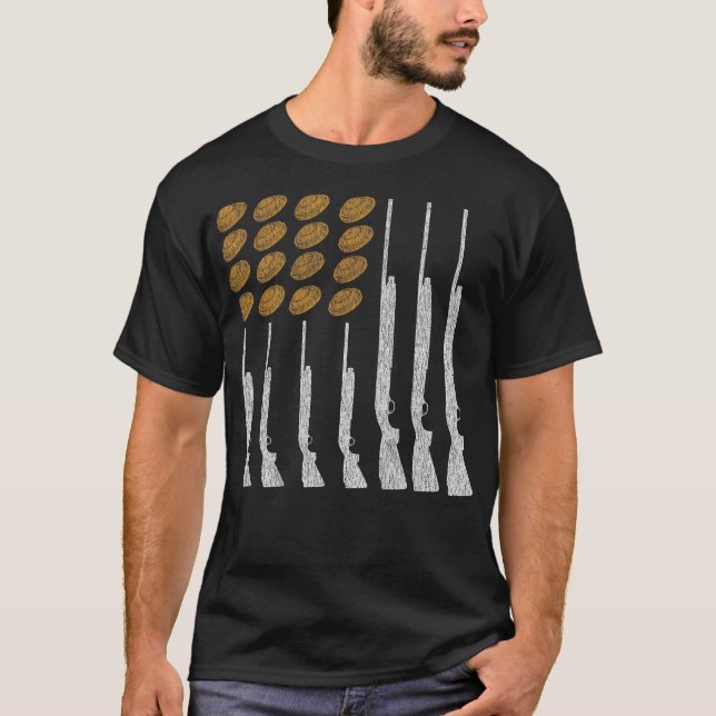 S2 Trapshooting Trap Shooting Clay Target (22) T-Shirt (Front)