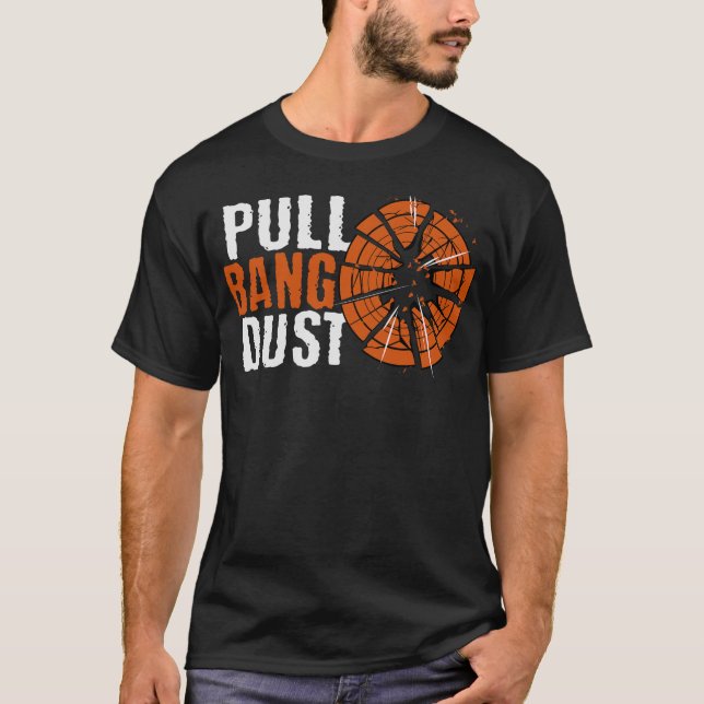 S2 Trapshooting Trap Shooting Clay Target (36) T-Shirt (Front)