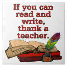 s31 If you can read and write thank a teacher