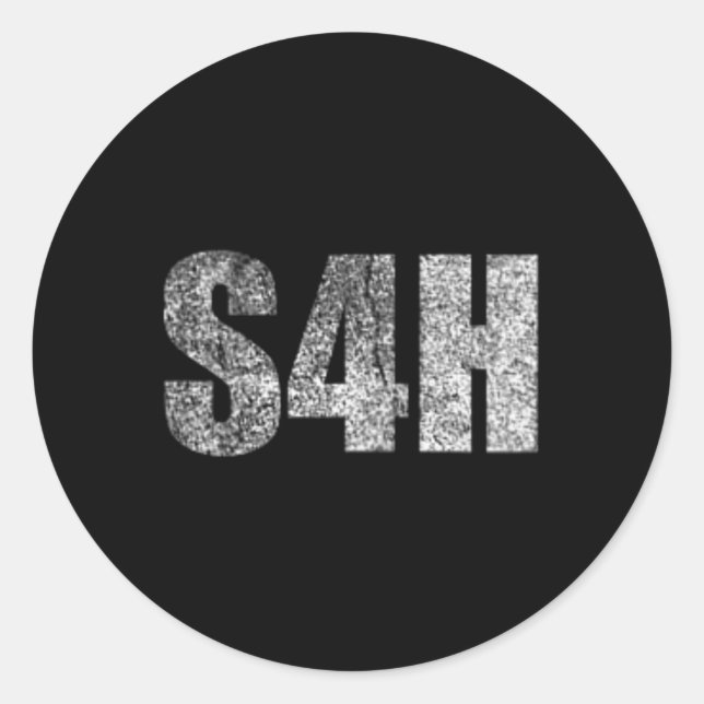 S4h Tank  Classic Round Sticker (Front)
