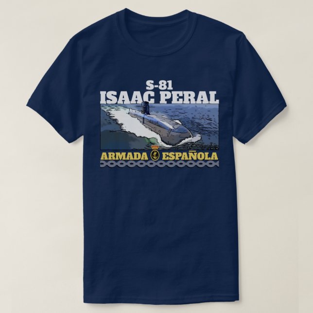 S-81 ISAAC PERAL T-Shirt (Design Front)