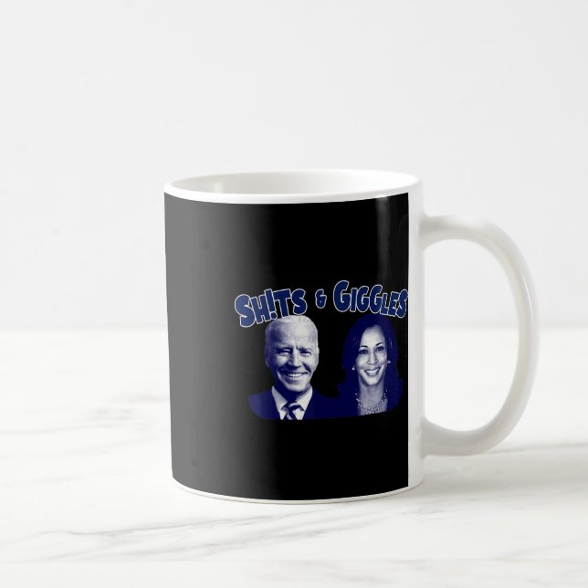S And Giggles Biden Kamala Harris  Coffee Mug (Right)