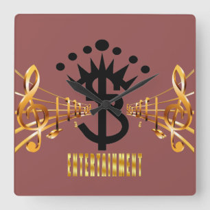 S.B. Ent.   Square Wall Clock