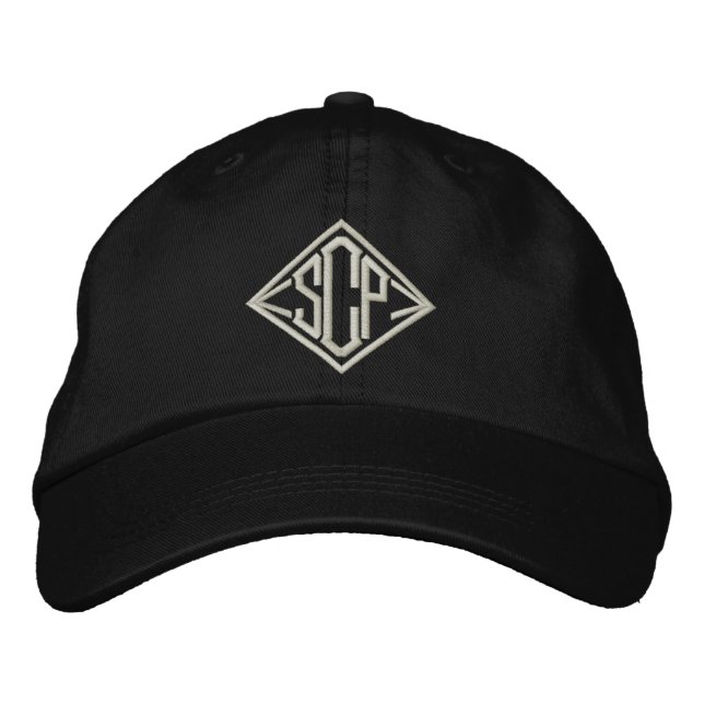 S.C.P. EMBROIDERED HAT (Front)