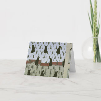 s Cats Note Card