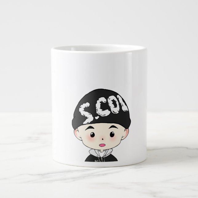 S.coups seventeen design cute nanatour large coffee mug (Front)