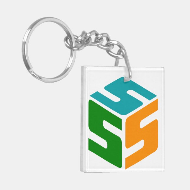 S-cubed Logo Key Ring (Front Left)