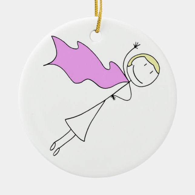 (s)hero ceramic tree decoration (Front)