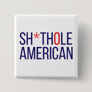 S-Hole American 15 Cm Square Badge