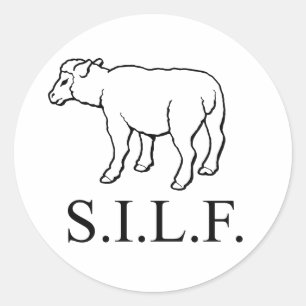 S.I.L.F. CLASSIC ROUND STICKER