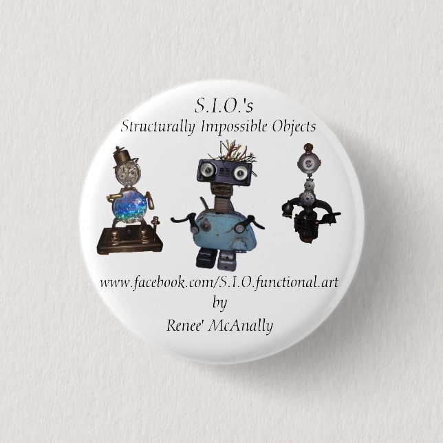 S.I.O.'s Button #1 (Front)