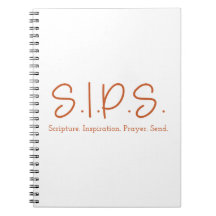 S.I.P.S. Notebook - Orange