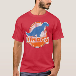 s Iconic Dinoco Vintage Faded Dinosaur Logo T-Shirt