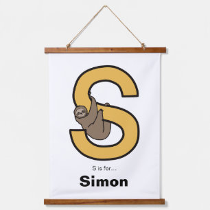 S is for…. hanging tapestry