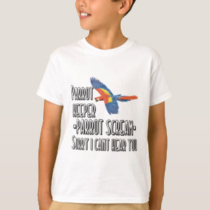 S is for Scarlet Macaw T-Shirt