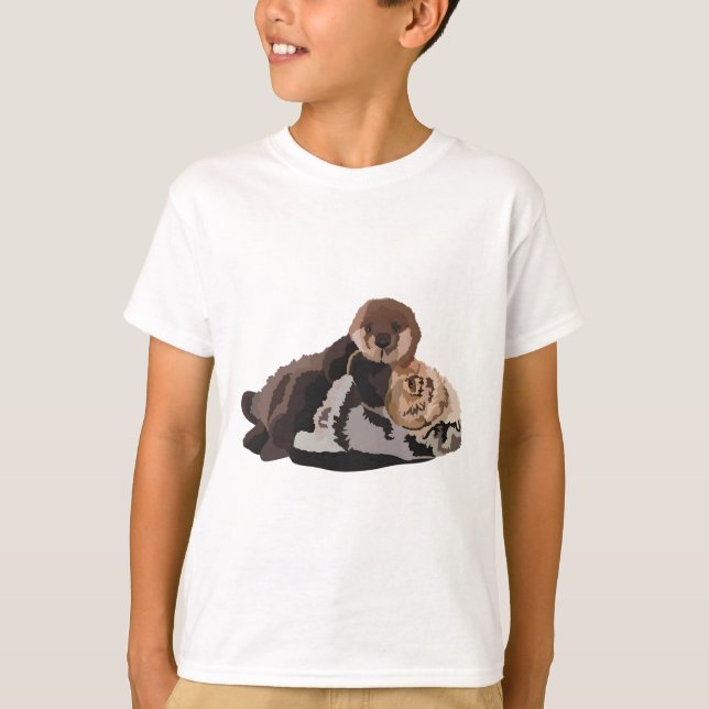 S is for Sea Otter T-Shirt (Front)