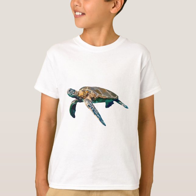 S is for Sea Turtle T-Shirt (Front)