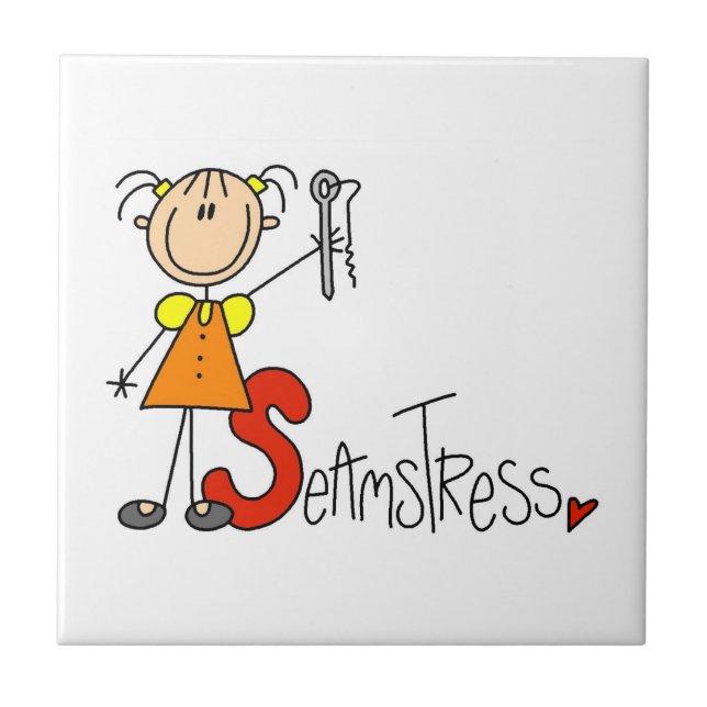 S is for Seamstress Tile (Front)