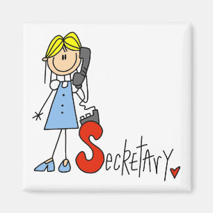 S is for Secretary Magnet