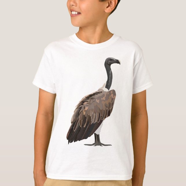 S is for Slender billed vulture T-Shirt (Front)
