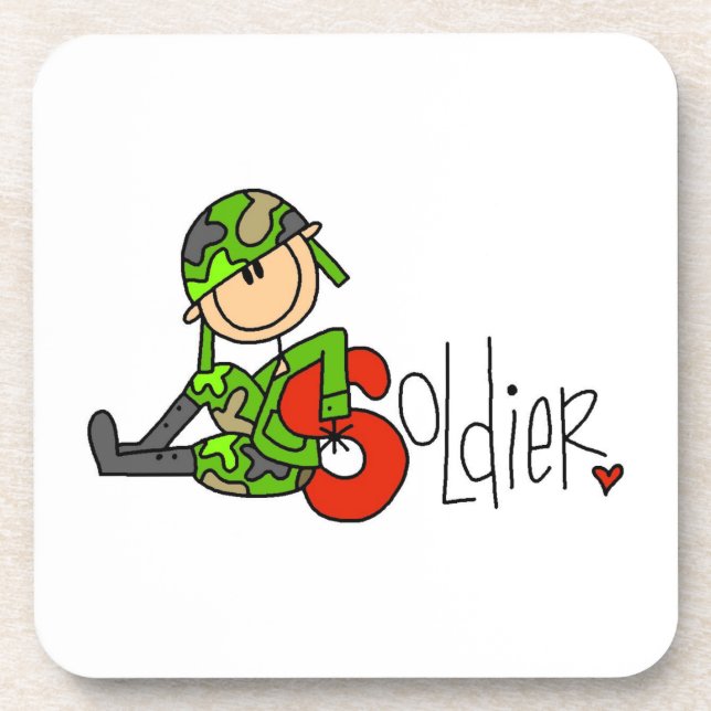 S is for Soldier Coaster (Front)