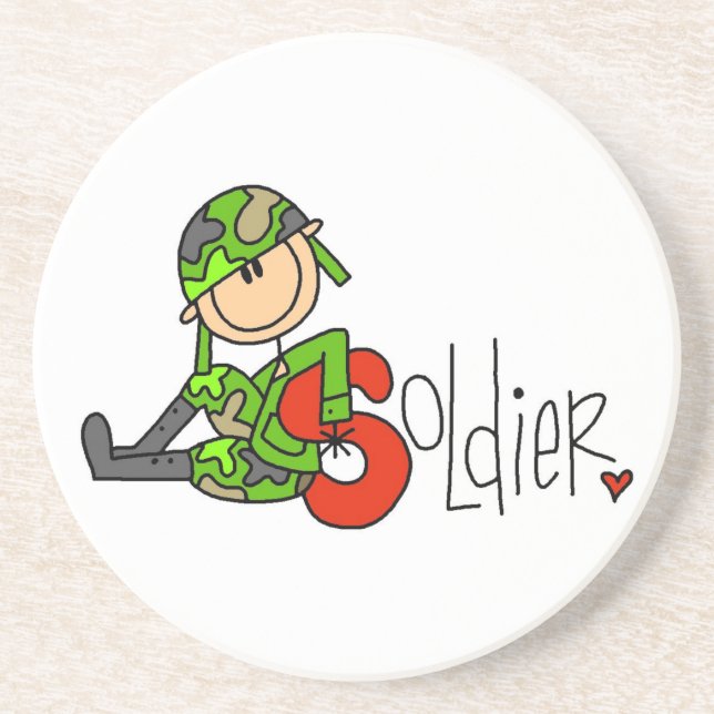 S is for Soldier Coaster (Front)