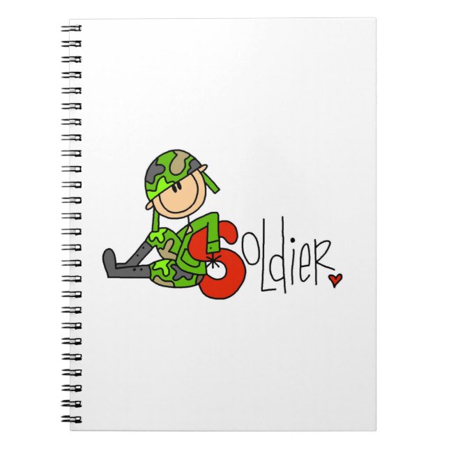 S is for Soldier Notebook (Front)