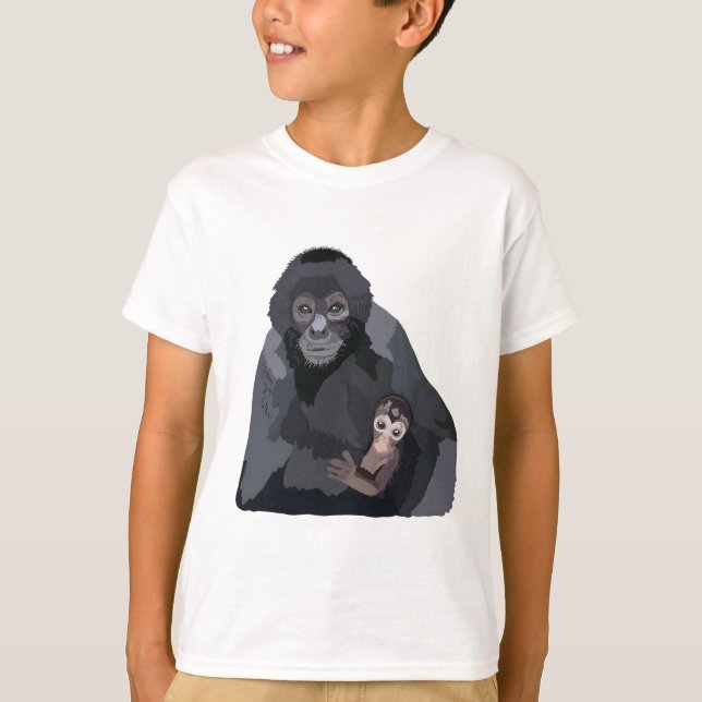 S is for Spider Monkey Keeper T-Shirt (Front)