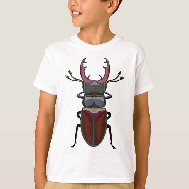 S is for Stag Beetle T-Shirt (Front)