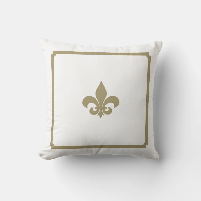 S.K. Paris Le Fleur Throw Pillow (Front)
