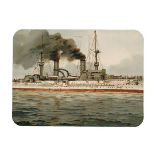 S.M. Grosse Kreuzer 'Furst Bismarck' (H.M. Great C Magnet