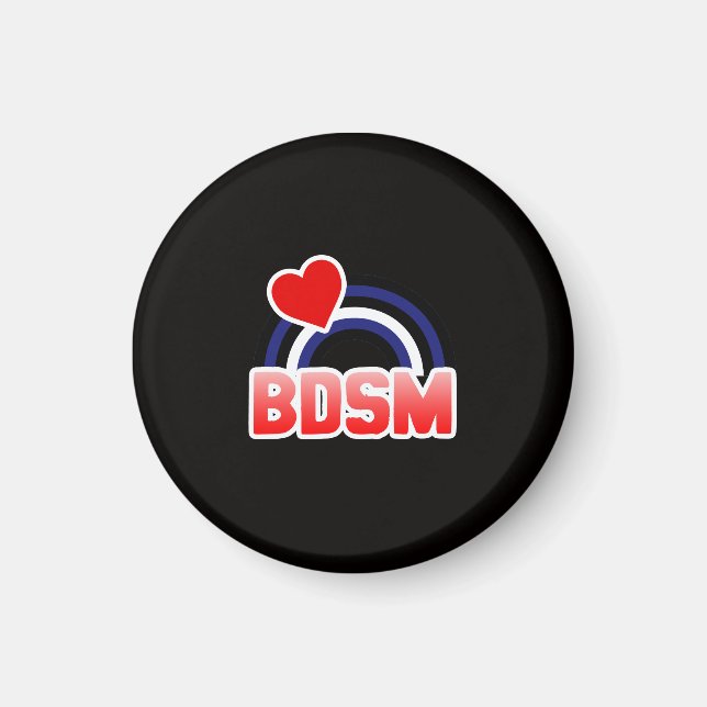 S / M Pride Magnet (Front)