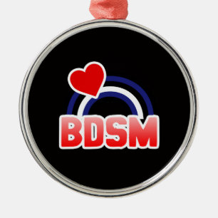 S / M Pride Metal Tree Decoration