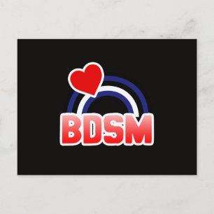 S / M Pride Postcard