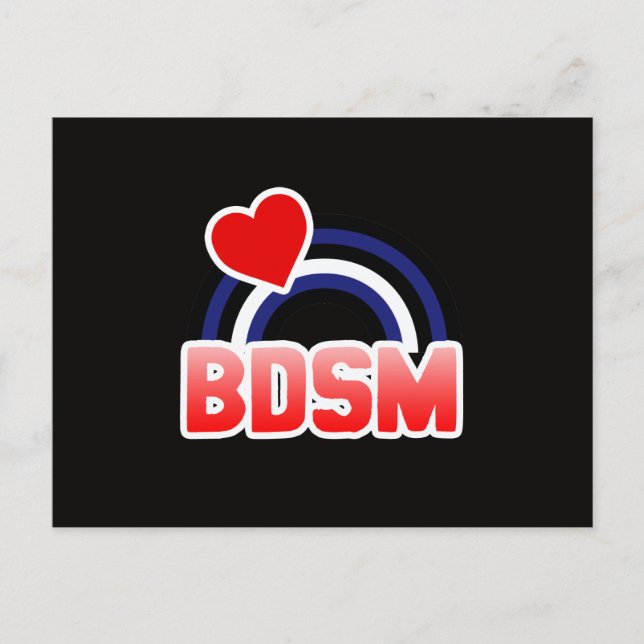 S / M Pride Postcard (Front)